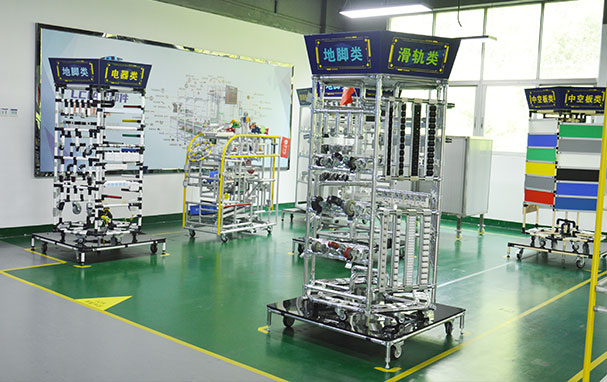 LCIA零部件展示區